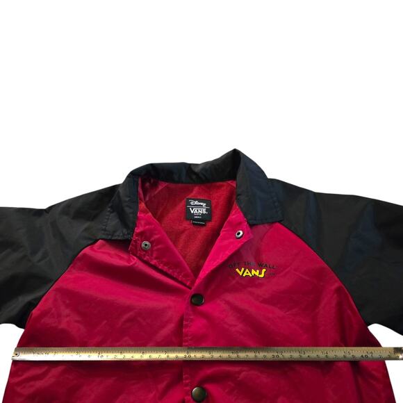 Vans Off The Wall Torrey Disney Mickey Mouse Windbreaker Boy SZ M Youth Jacket - Picture 5 of 6